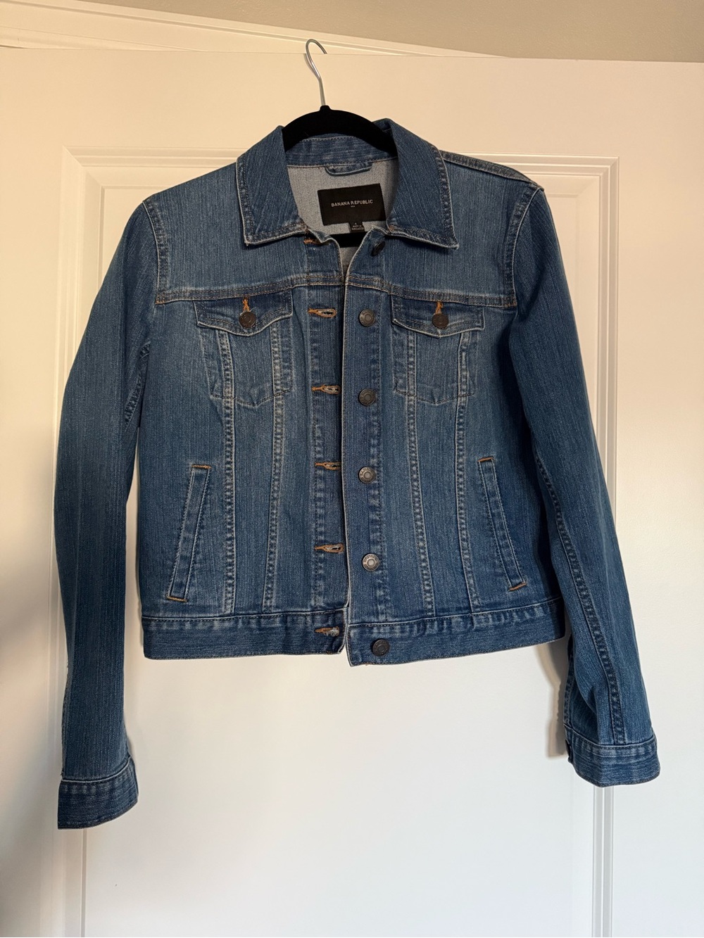 Banana Republic Factory Classic Blue Denim Jacket
